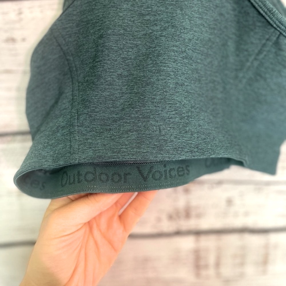 Outdoor Voices Green Sports Bra (Small) - Picture 7 of 7